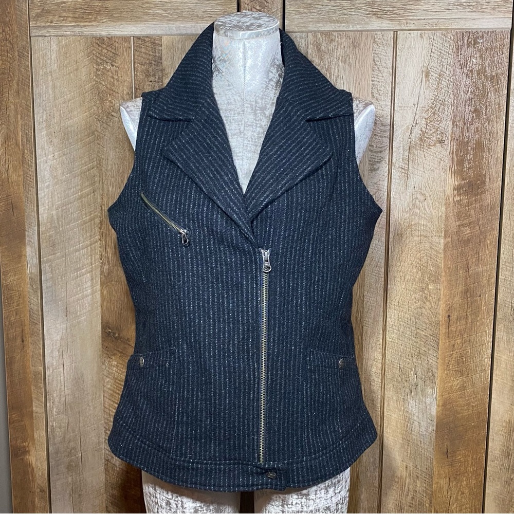 Woolrich Womens‎ Pinstripe Vest Size M